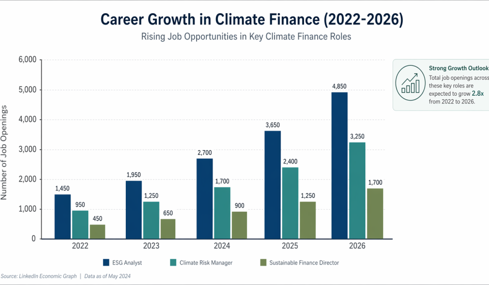climate finannce careergrowth infograph