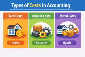 an image displaying the types of costs in accounting