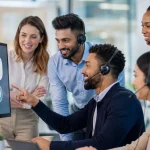 image of A high-quality corporate scene featuring a diverse team collaborating in a modern office, setting a professional and positive tone for the article.