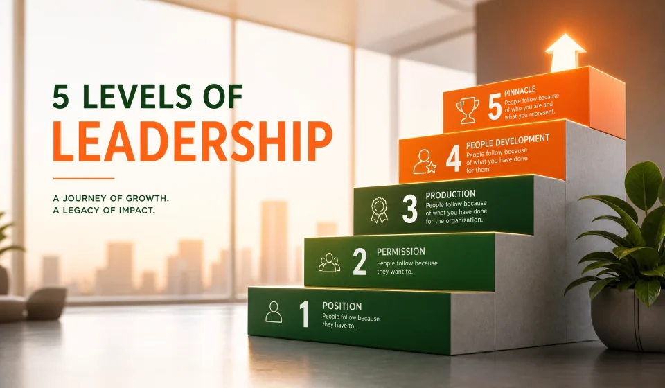 5 Levels of Leadership: Unlock 5 Powerful Stages to Become an Inspiring Leader