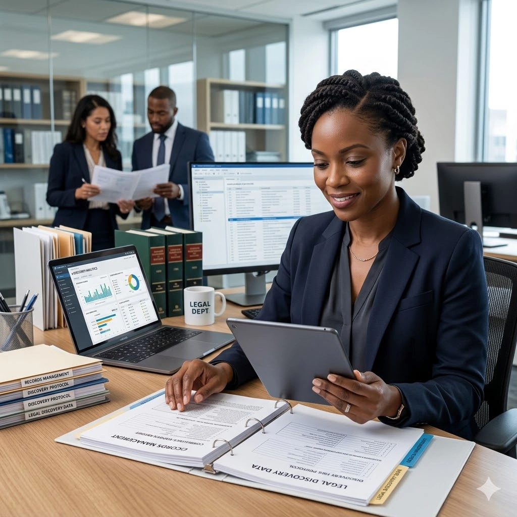 Training on Advanced E-Discovery and Legal Records Management for Counsel