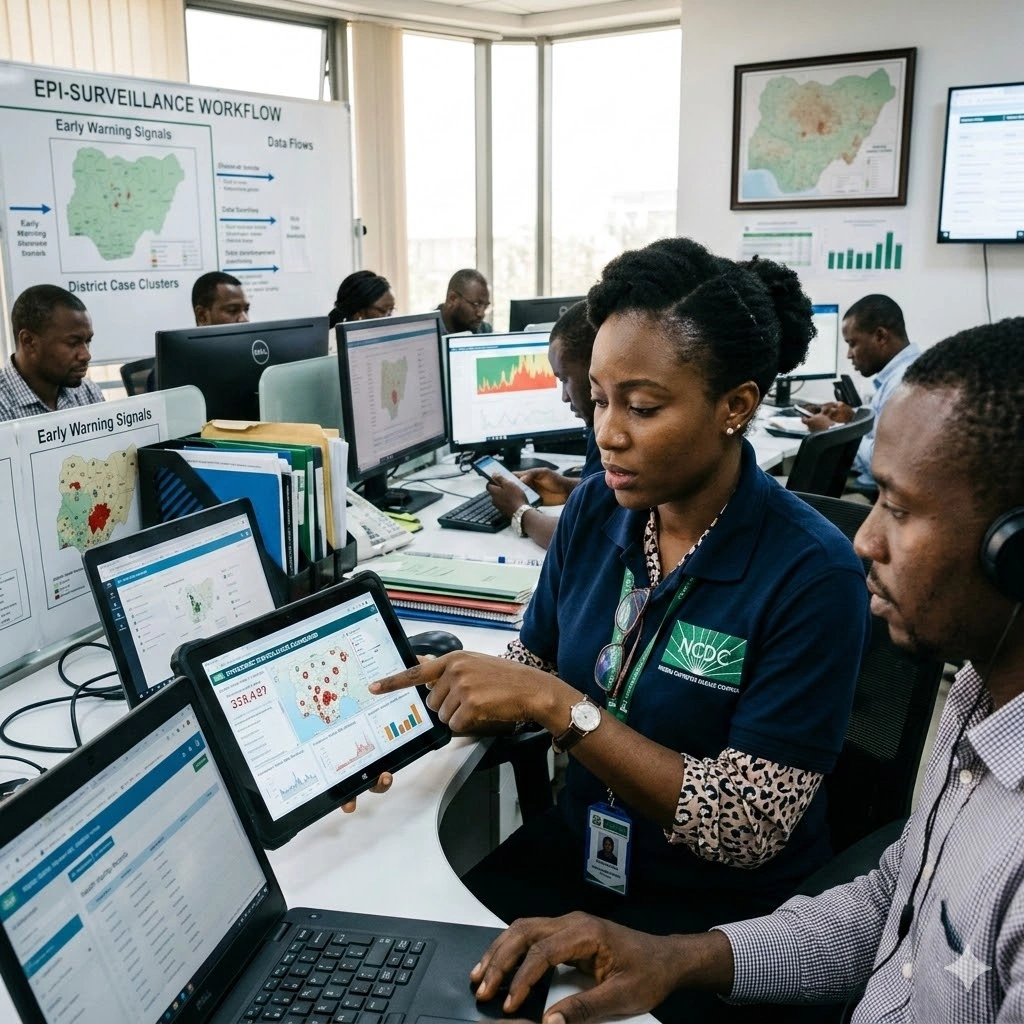 Training on Syndromic Surveillance using Mobile Data and Health Facility Records