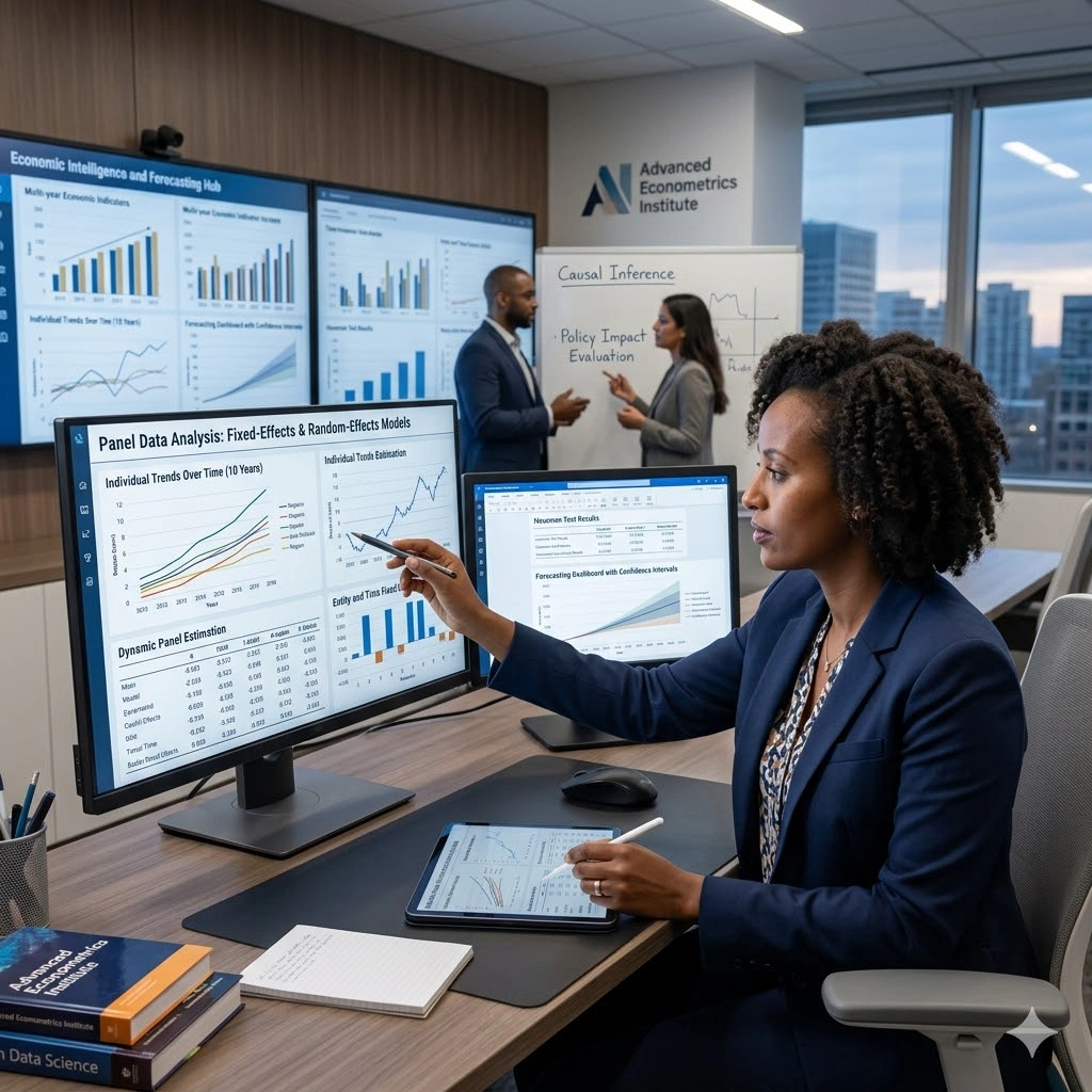 Training on Panel Data Analysis, Advanced Longitudinal Research Methods, and Econometric Modeling for Decisions