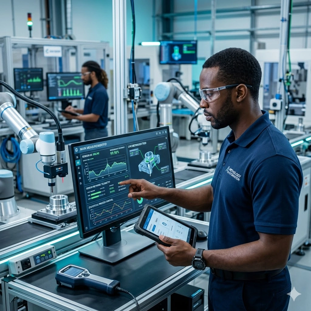 Training on Digital Metrology: Sensors and Automated Data Capture