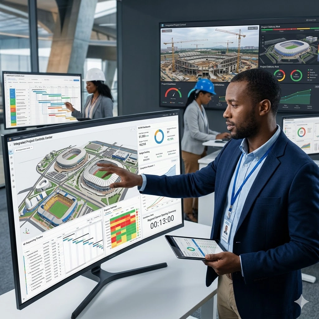 Training on 4D and 5D BIM for Mega-Event Infrastructure and Accelerated Project Delivery for Regional Games