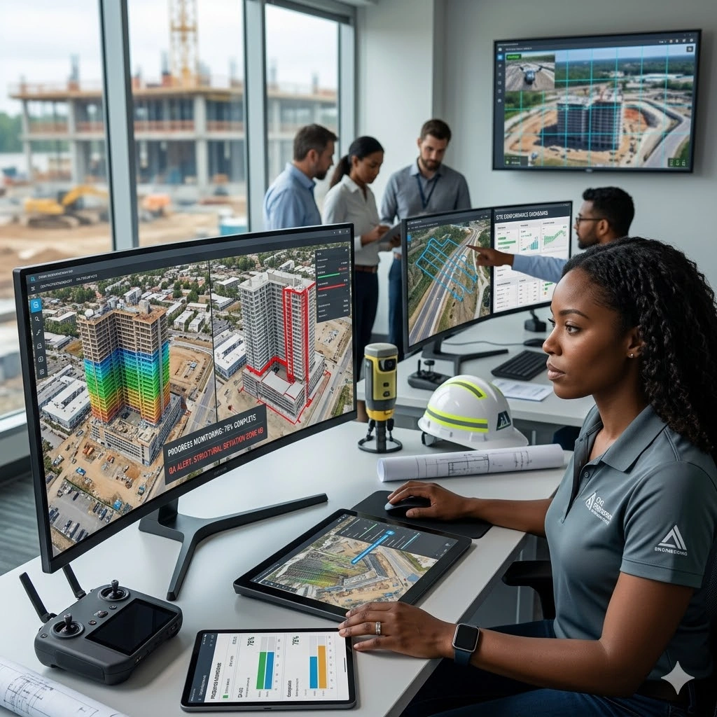Training on Drone-Based Progress Monitoring and Quality Assurance on Construction Sites