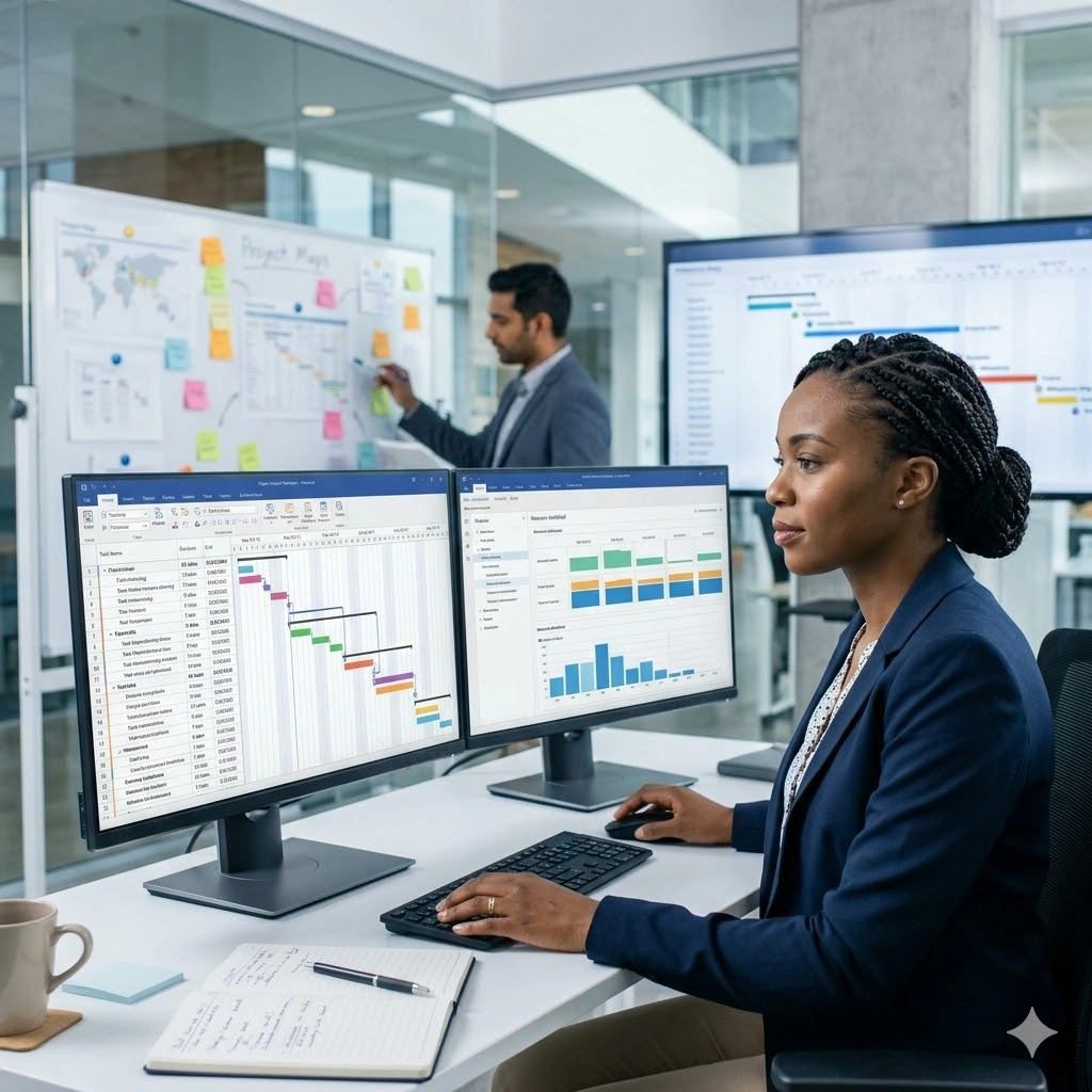 Training on Project Management with Microsoft Project