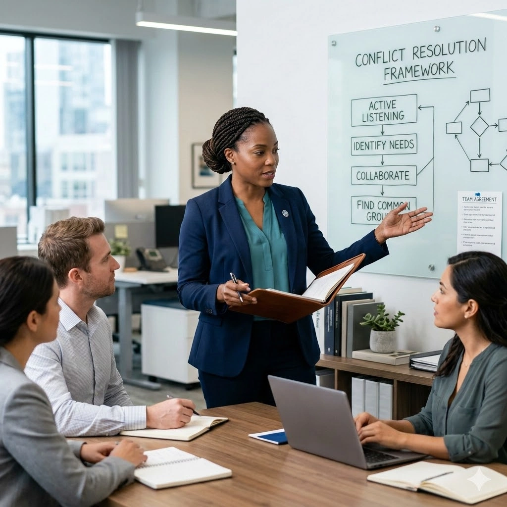 Training on Conflict Resolution in the Workplace - Course Cover Image