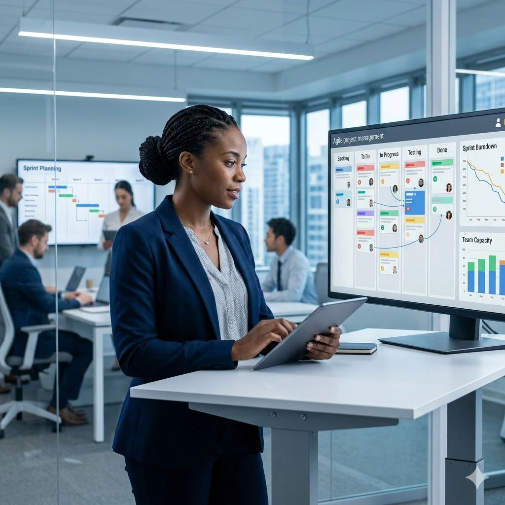 Training on Agile Project Management for Admins - Course Cover Image