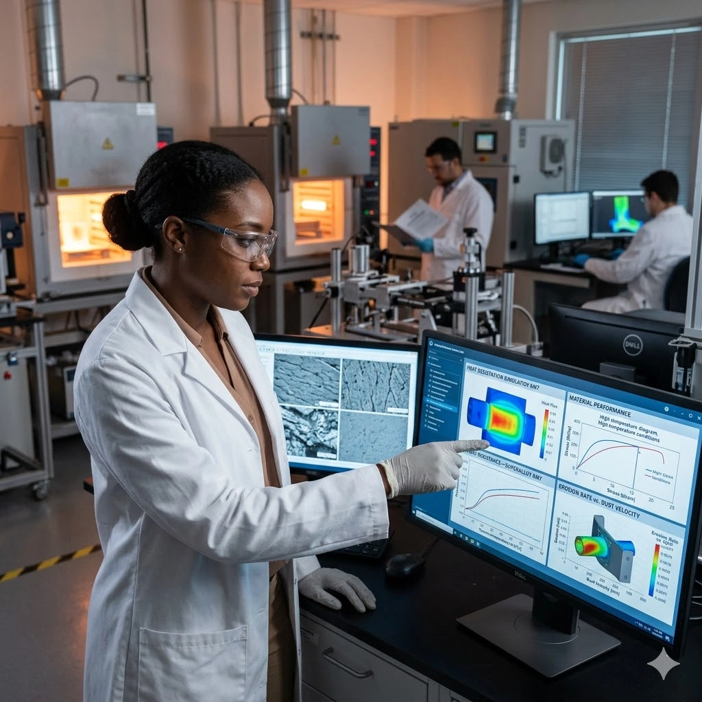 Training on Materials Science for Extreme Heat and Dust Environments