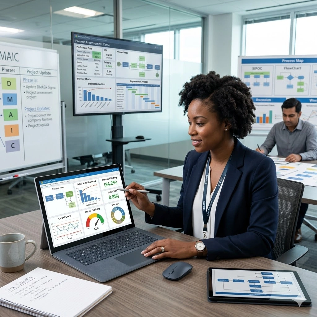 Training on Continuous Improvement and Six Sigma - Course Cover Image