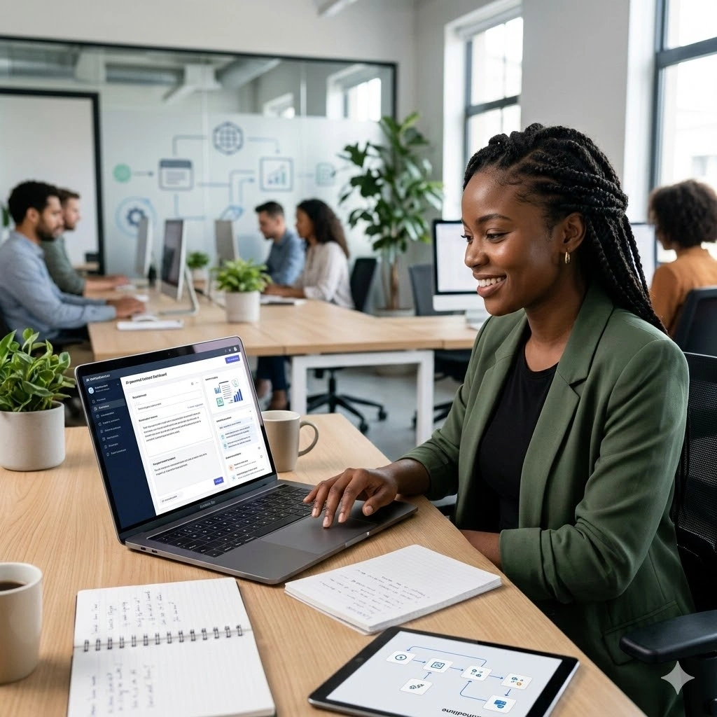 Training on Generative AI for Content Creation and Administrative Tasks - Course Cover Image