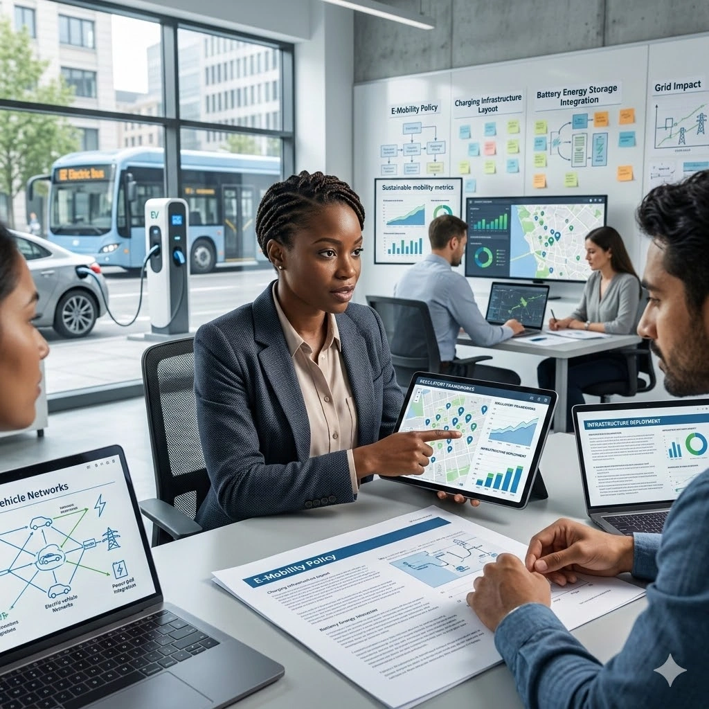 Training on E-Mobility Infrastructure and Policy