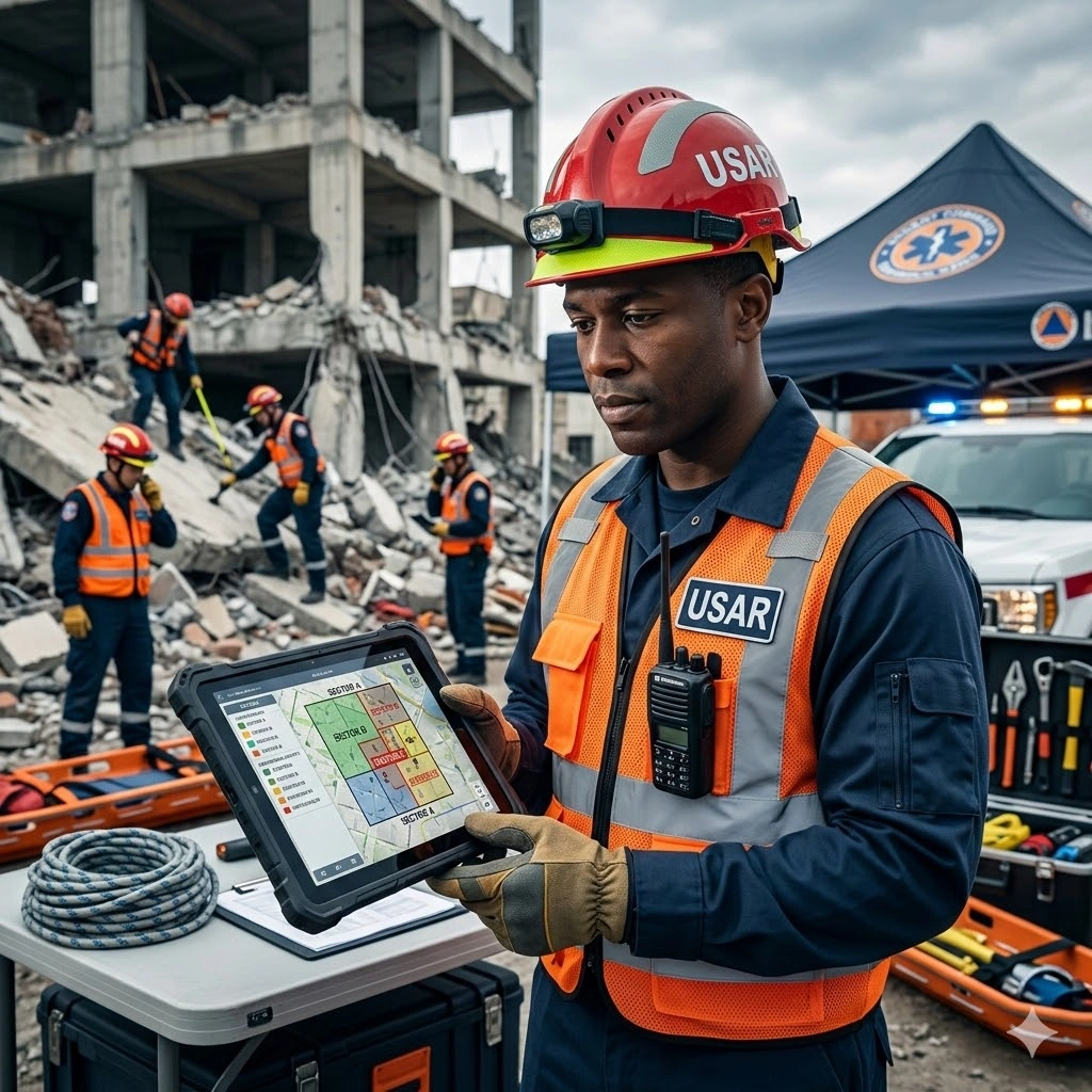 Training on Urban Search and Rescue (USAR) Management