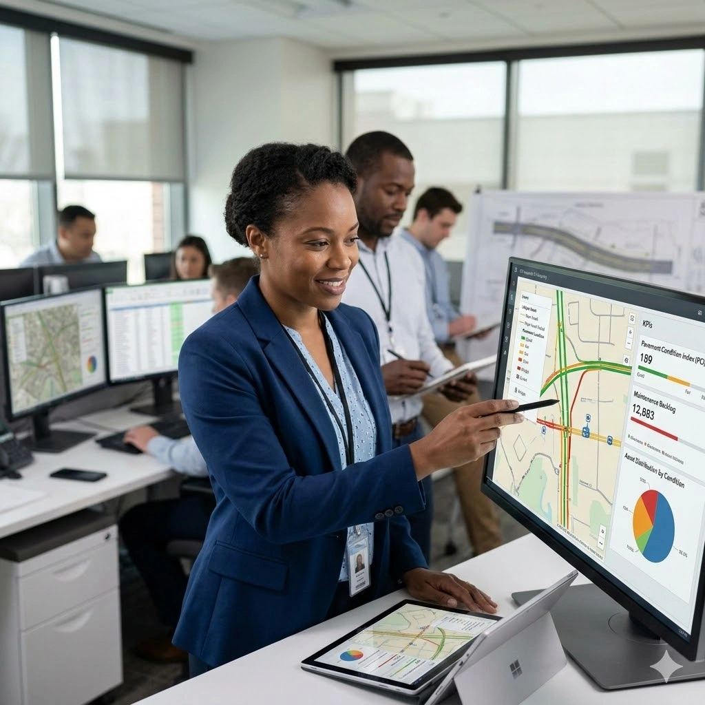 Training on GIS Mapping and Digital Tools for Road Asset Management - Course Cover Image