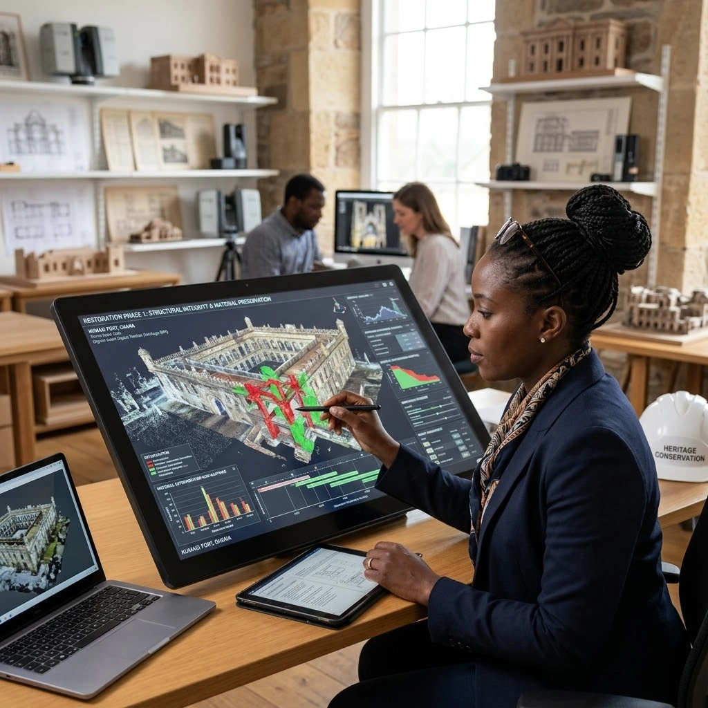 Training on BIM for Heritage Site Conservation and Restoration Management