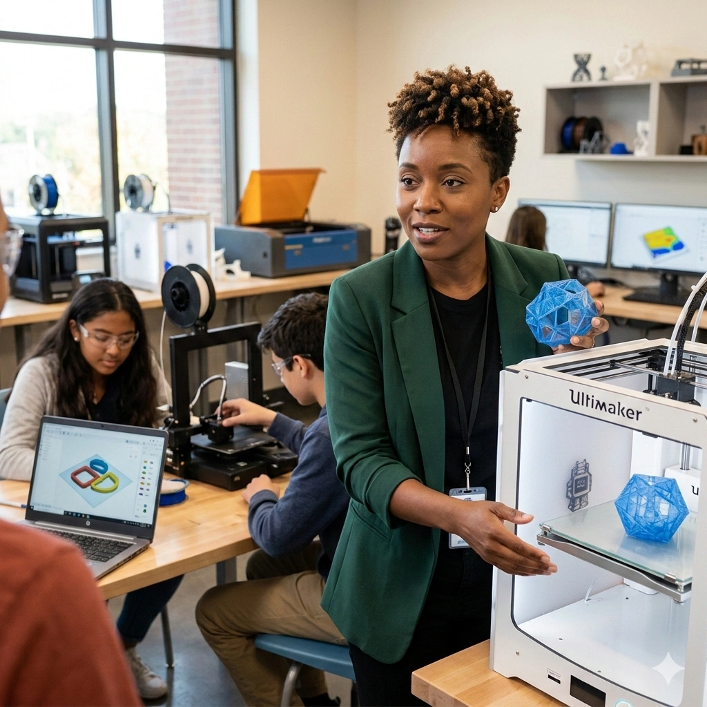 Training on Digital Fabrication and 3D Printing in Education