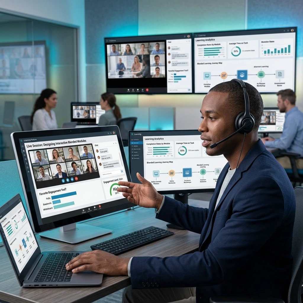 Training on Designing and Delivering Effective Virtual and Blended Training Environments