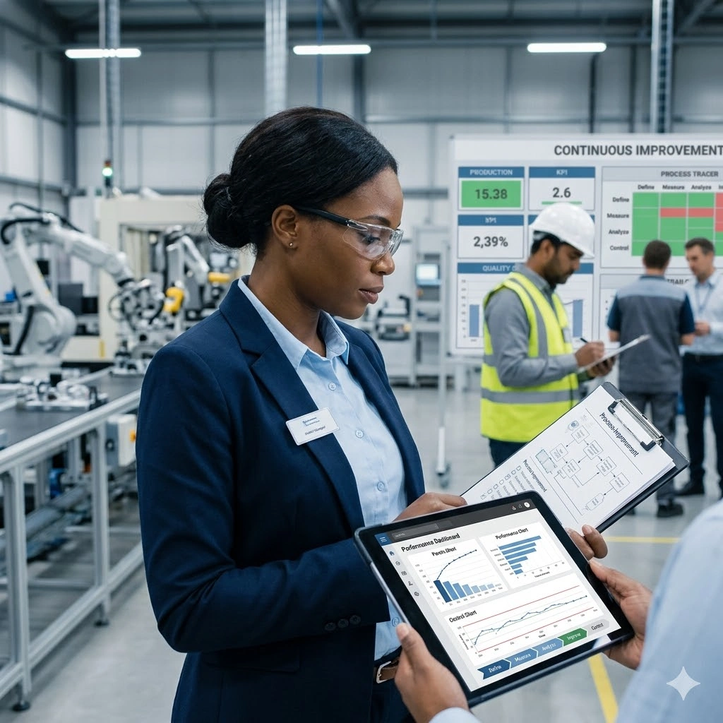 Training on Manufacturing Process Improvement with Six Sigma