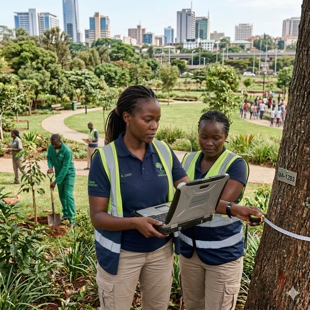 Training on Urban Forestry and Green Space Management