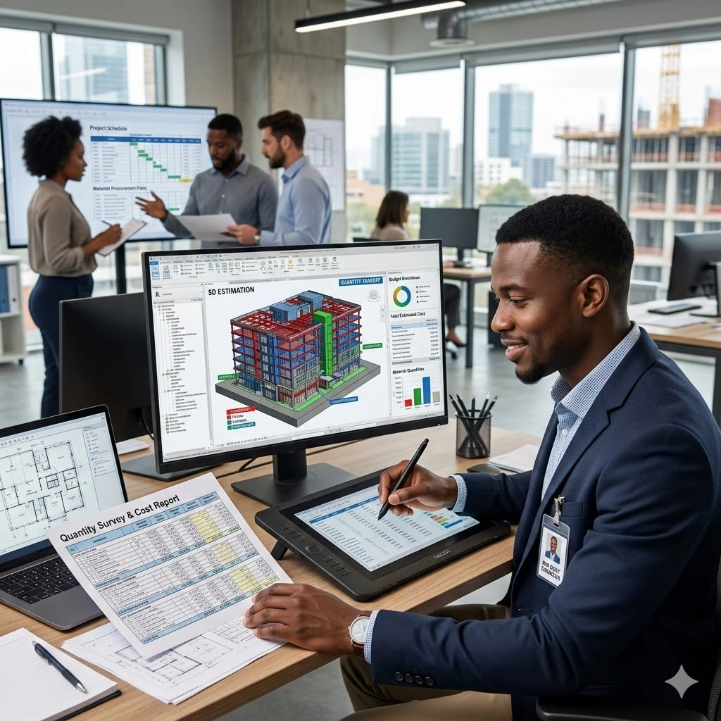 Training on BIM for Quantity Surveying and Cost Estimation (5D BIM)