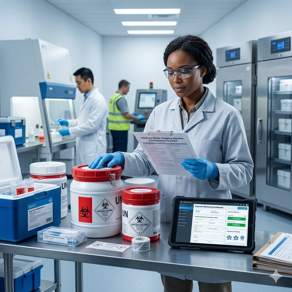 Training on Transport of Infectious Goods, Bio-Risk Management, and International Compliance Standards