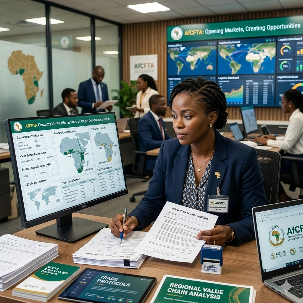 Training on AfCFTA Operationalization and Rules of Origin