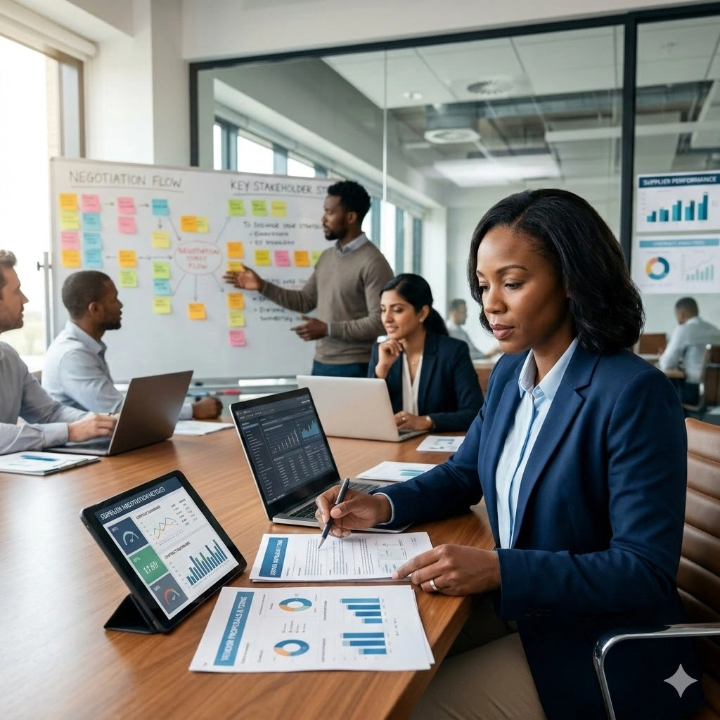 Training on Negotiation Strategies for Procurement Professionals - Course Cover Image