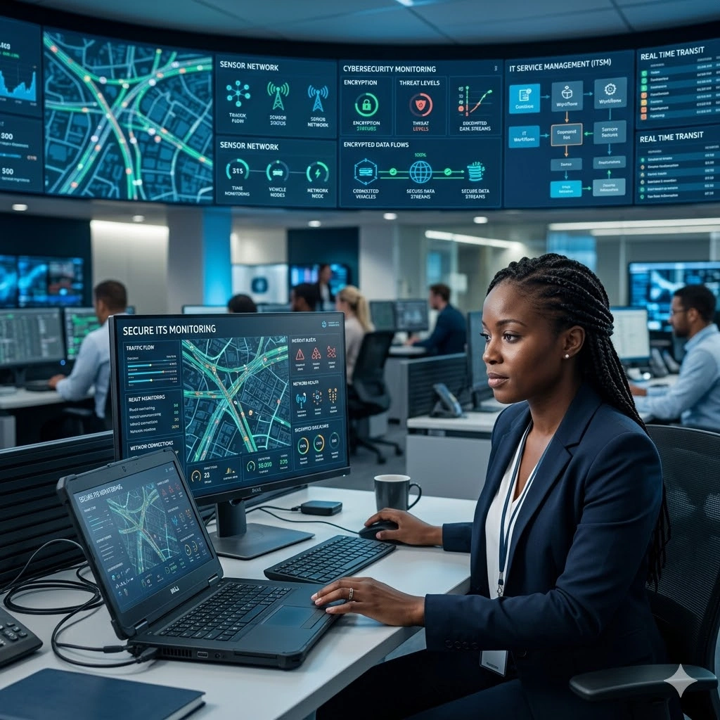 Training on Cybersecurity and IT Service Management for Intelligent Transportation