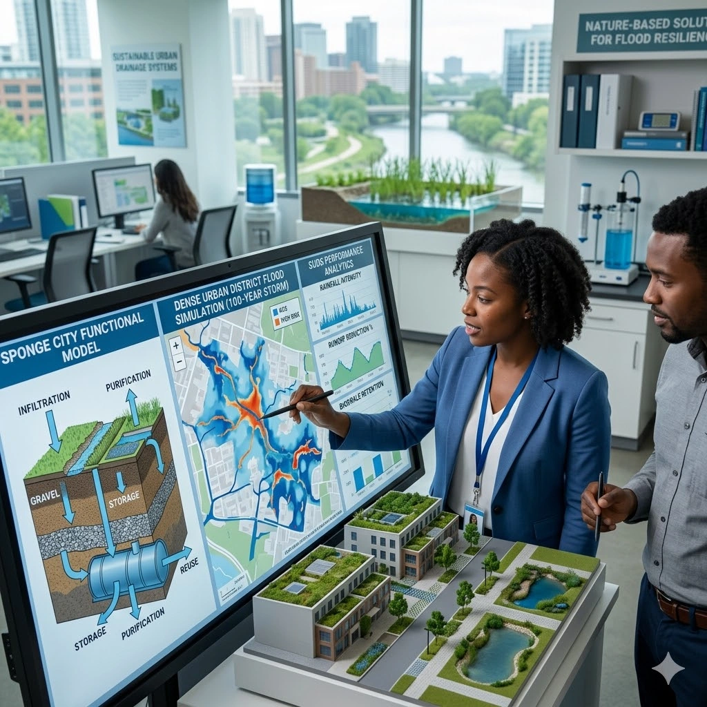 Training on Designing Sponge Cities, Sustainable Urban Drainage, and Nature-Based Solutions for Flood Resilience