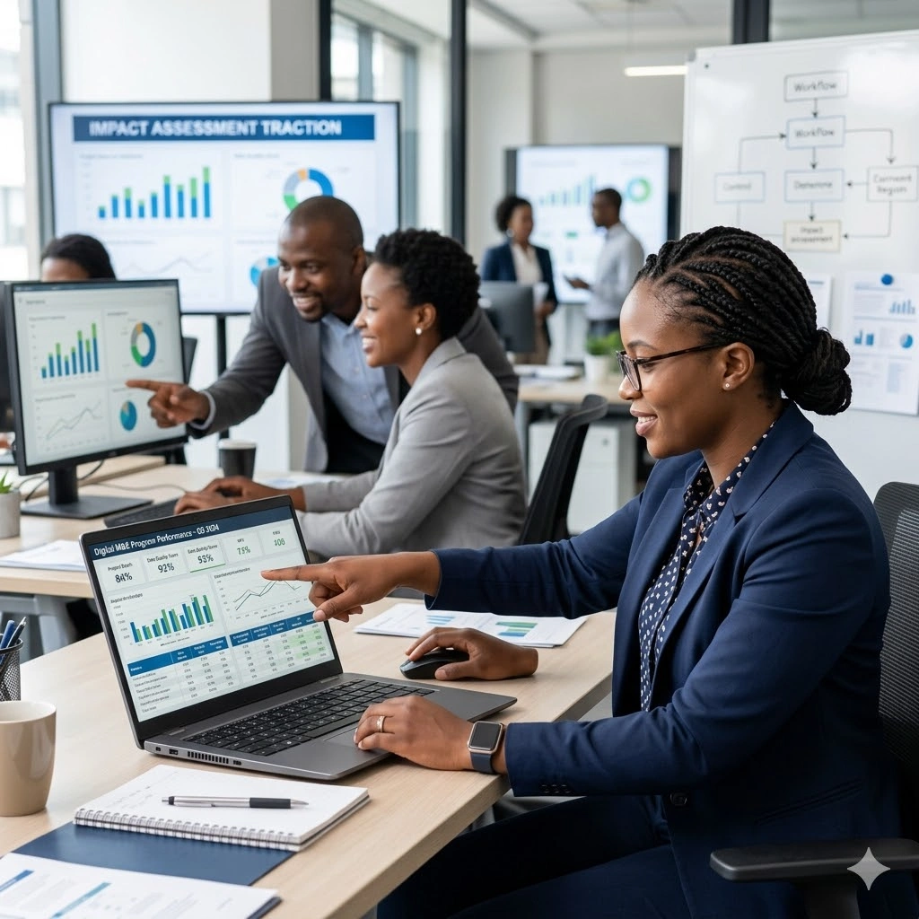 Training on Digital Transformation in Monitoring and Evaluation Systems - Course Cover Image