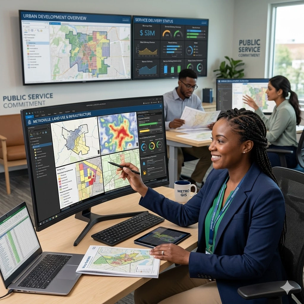 Training on GIS for Local Government - Course Cover Image