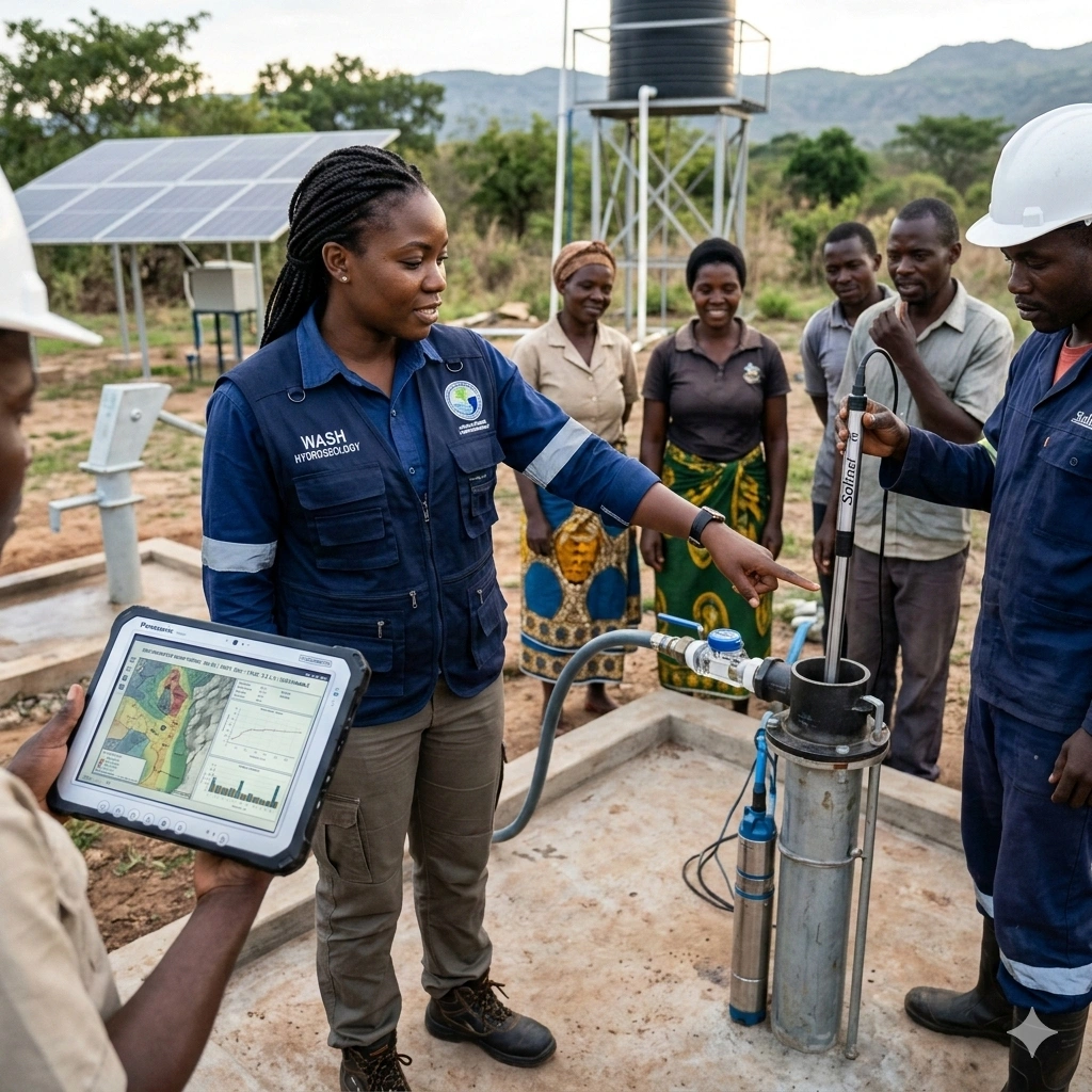Training on Groundwater Exploration and Sustainable Abstraction for WASH - Course Cover Image