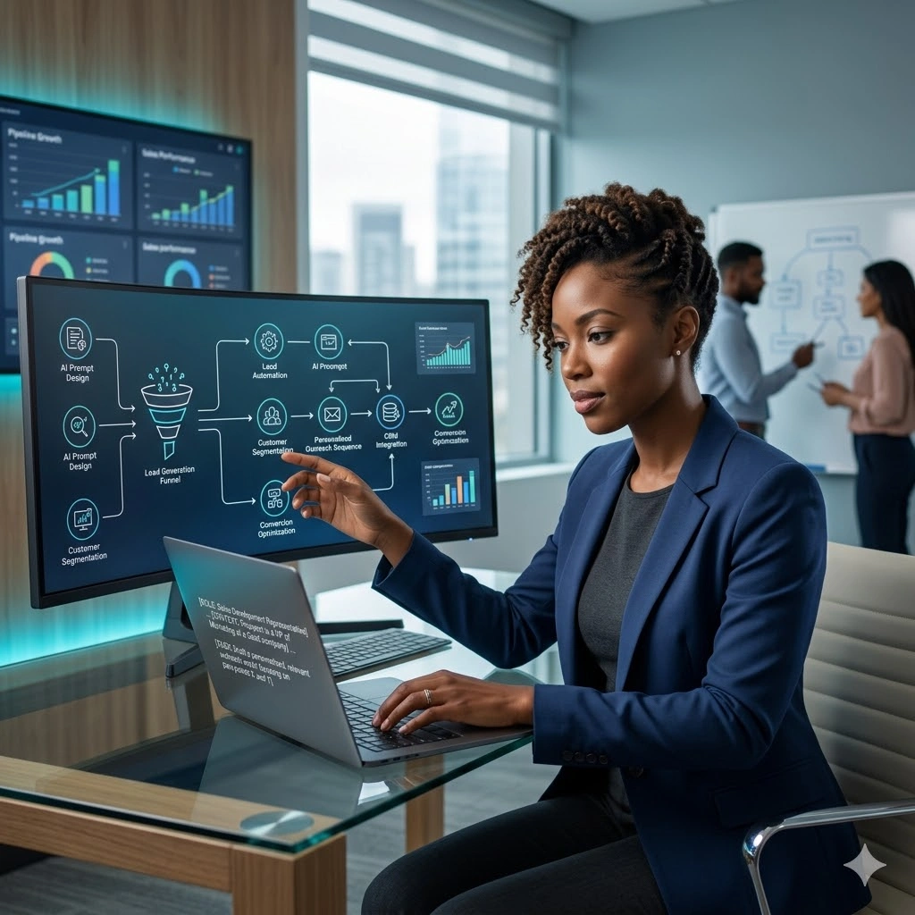 Training on AI Prompt Engineering for Sales Teams: Lead Generation, Personalization and Automation