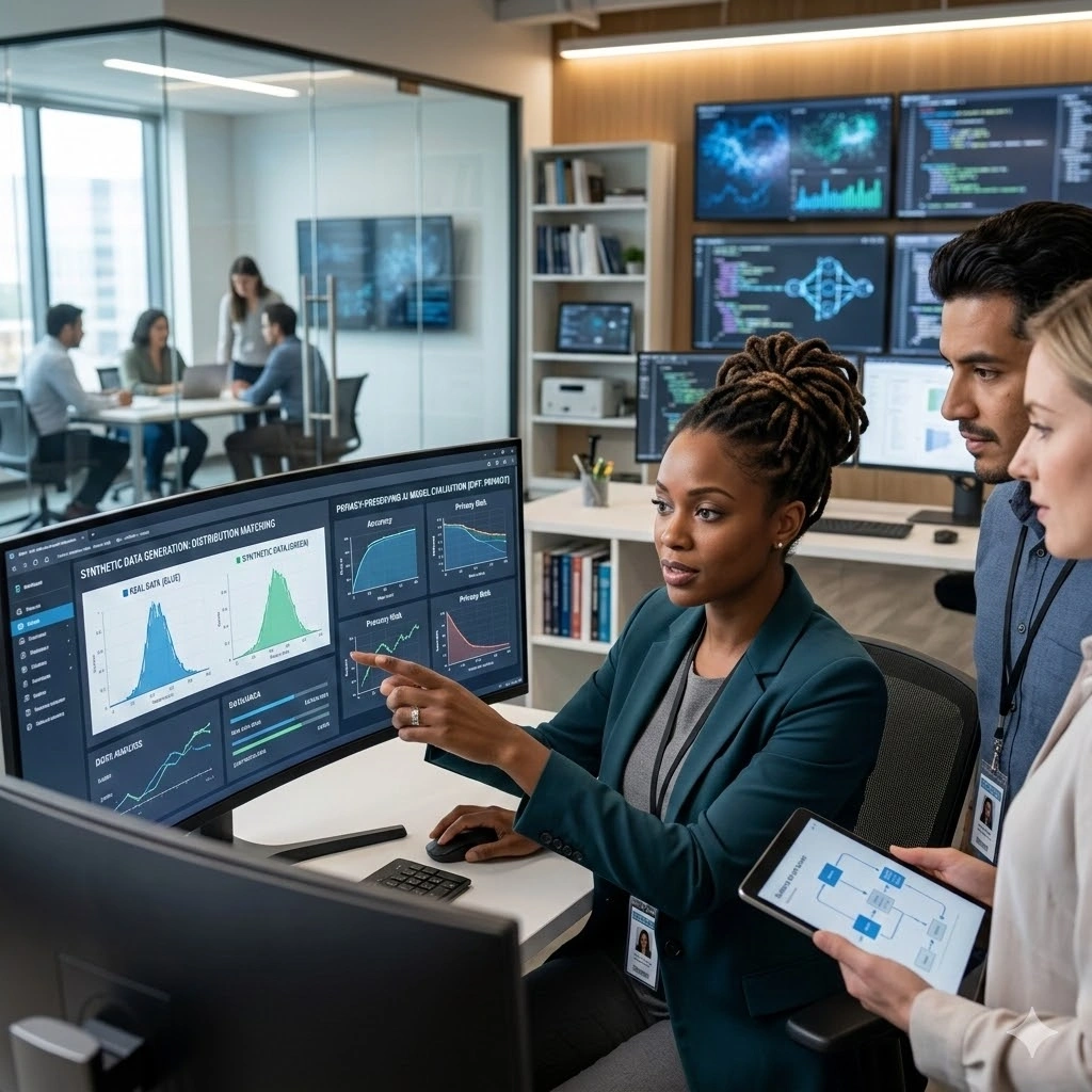 Training on Synthetic Data Generation for Privacy-Preserving AI Development