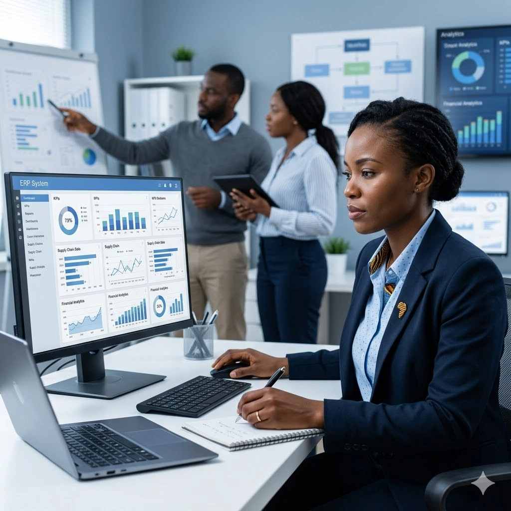 Training on Mastering ERP Systems for Business Intelligence and Analytics - Course Cover Image