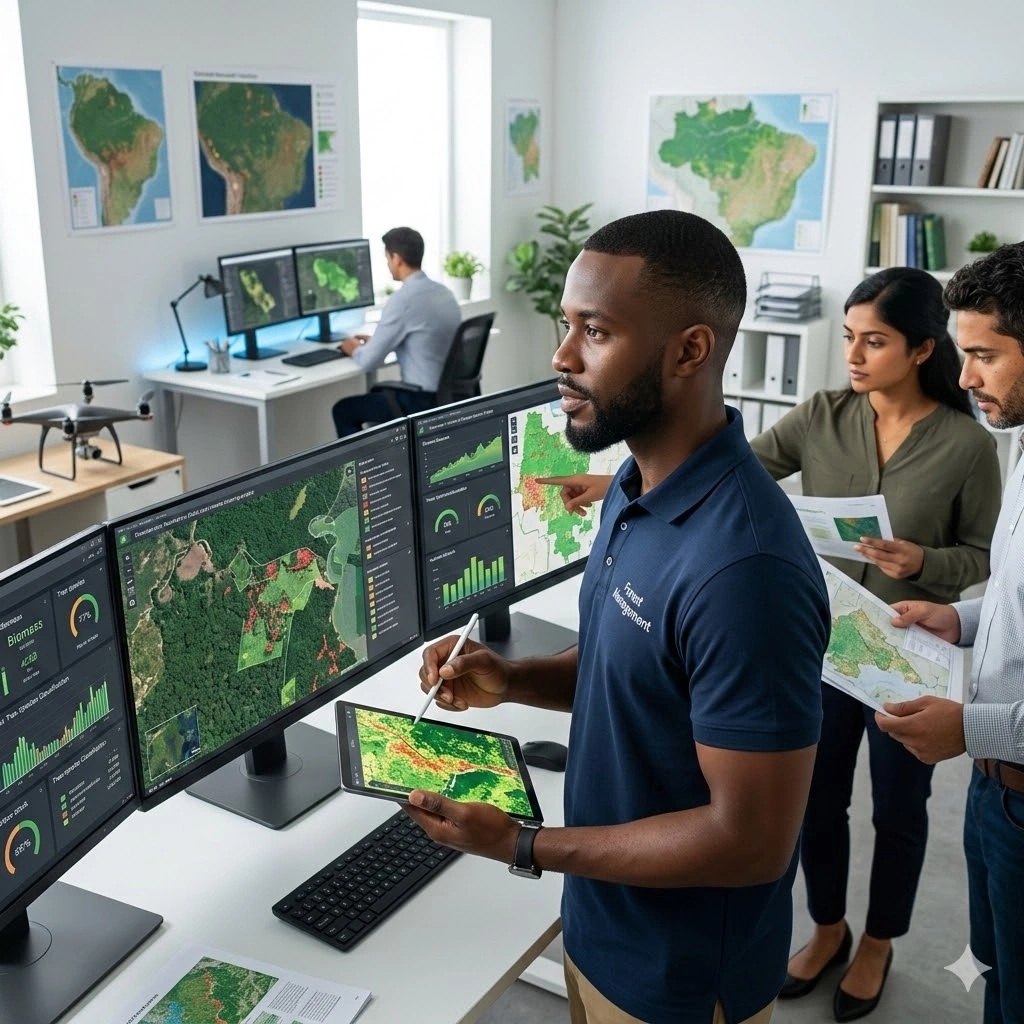 Training on GIS and Remote Sensing for Sustainable Forest Monitoring and Management